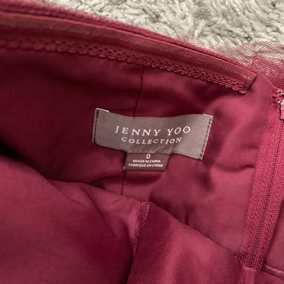 BHLDN Annabelle Black Cherry Dress - Picture 5 of 6